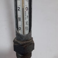 Немски термометър за парно до 100 градуса  ГДР, снимка 3 - Други инструменти - 34296743