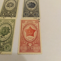 Пощенски марки Почта Ссср 1944, снимка 2 - Филателия - 44603439