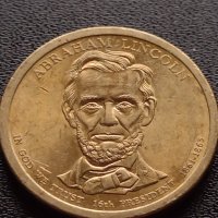 Възпоменателна монета ABRAHAM LINCOLN 16 президент на САЩ (1861-1865) за КОЛЕКЦИЯ 26693, снимка 2 - Нумизматика и бонистика - 40764159