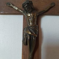 Стар кръст , Исус Христос 25х15см, снимка 4 - Други ценни предмети - 41394468