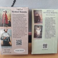 Таро&оракул карти:Tarot of Mystical Moments&Oracle of Mystical Moments, снимка 2 - Карти за игра - 34704763