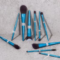 Perfect Brush Guru Set Комплект Четки за Грим с Кристали Син, снимка 7 - Декоративна козметика - 41673967