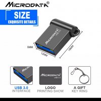 Бърза USB 3.0 флаш памет 64GB-флашка от неръждаема стомана , снимка 2 - USB Flash памети - 36028041