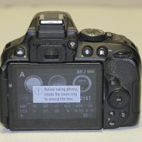 Фотоапарат Nikon D5300 с обектив Nikkor AF-P 18-55 VR, снимка 4 - Фотоапарати - 40450300