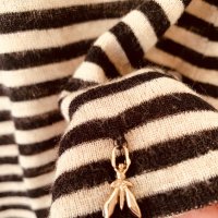 Италия.маркова блуза  с поло яка PATRIZIA PEPE оригинал, снимка 2 - Блузи с дълъг ръкав и пуловери - 39904400