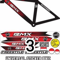 Стикери (Лепенки) за 'BMX' Байкове, снимка 3 - Аксесоари за велосипеди - 41530099