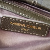 MARIA KARLA-ITALY ЕСТЕСТВЕНА КОЖА голяма дамска чанта, снимка 8 - Чанти - 42682191