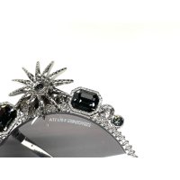 ATELIER SWAROVSKI 🍊 Дамски слънчеви очила “SILVER NIGHT & BLACK DIAMOND” нови с кутия, снимка 6 - Слънчеви и диоптрични очила - 41417055