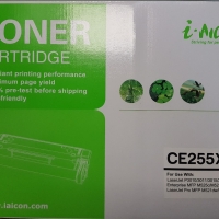 Продавам нова съвместима не разопакована тонер касета HP CE255X 12500 копия, снимка 2 - Консумативи за принтери - 36059520