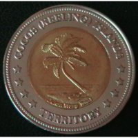 5 долара 2004, Кокосови острови, снимка 2 - Нумизматика и бонистика - 38682678