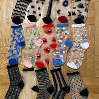 Атрактивни дамски чорапи, снимка 10 - Дамски чорапи - 44165739
