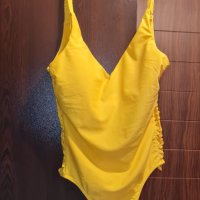 Жълт цял бански костюм , снимка 1 - Бански костюми - 41025522