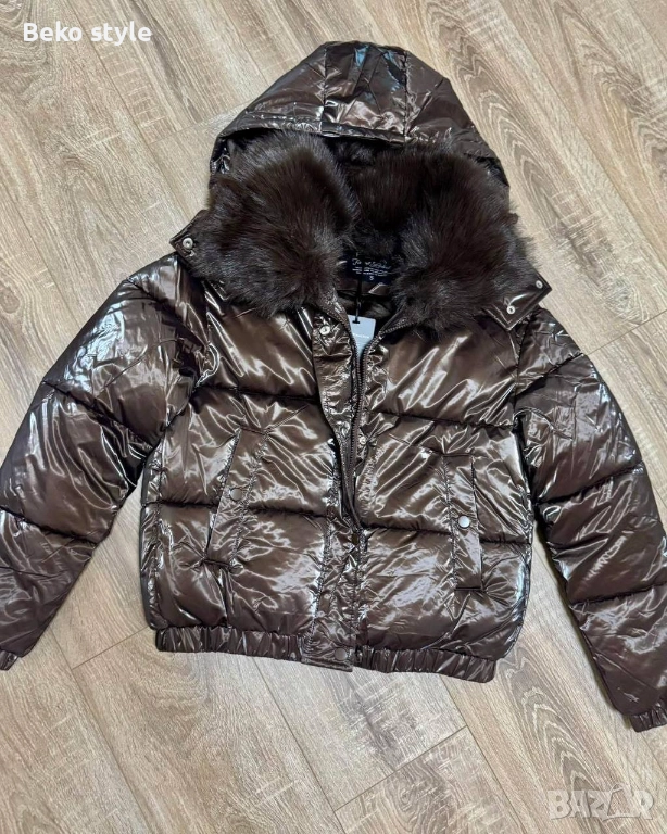 Дамско яке с качулка , снимка 1