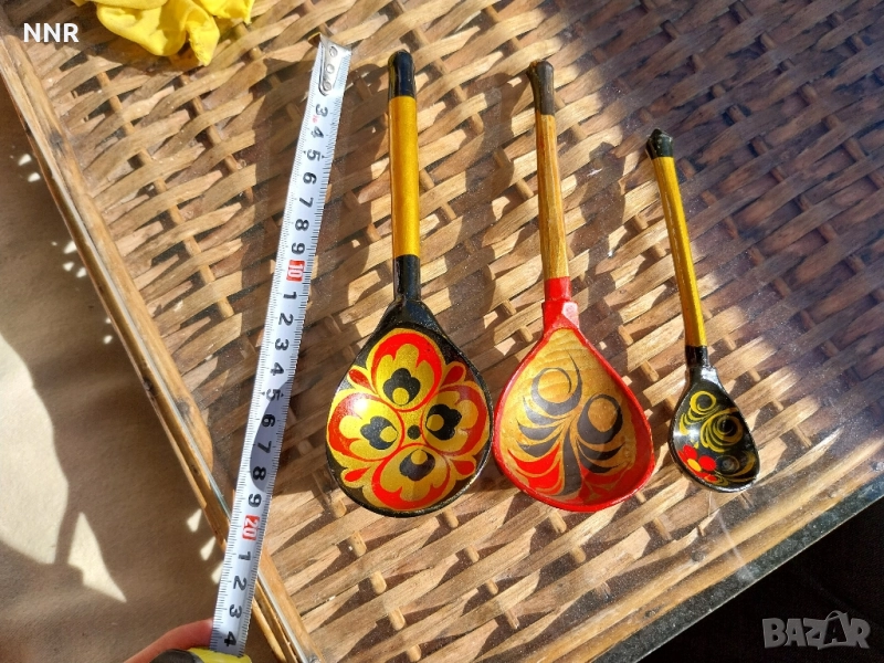 Руски рисувани лъжици, снимка 1