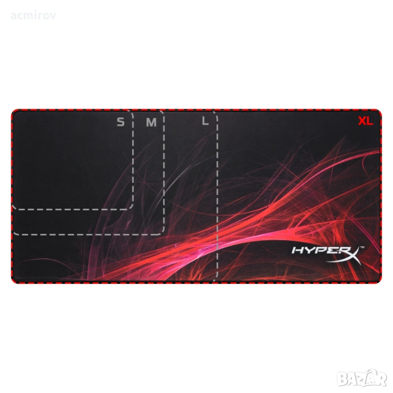 HyperX Fury геймърски пад XL 900x420mm чисто нов, снимка 1