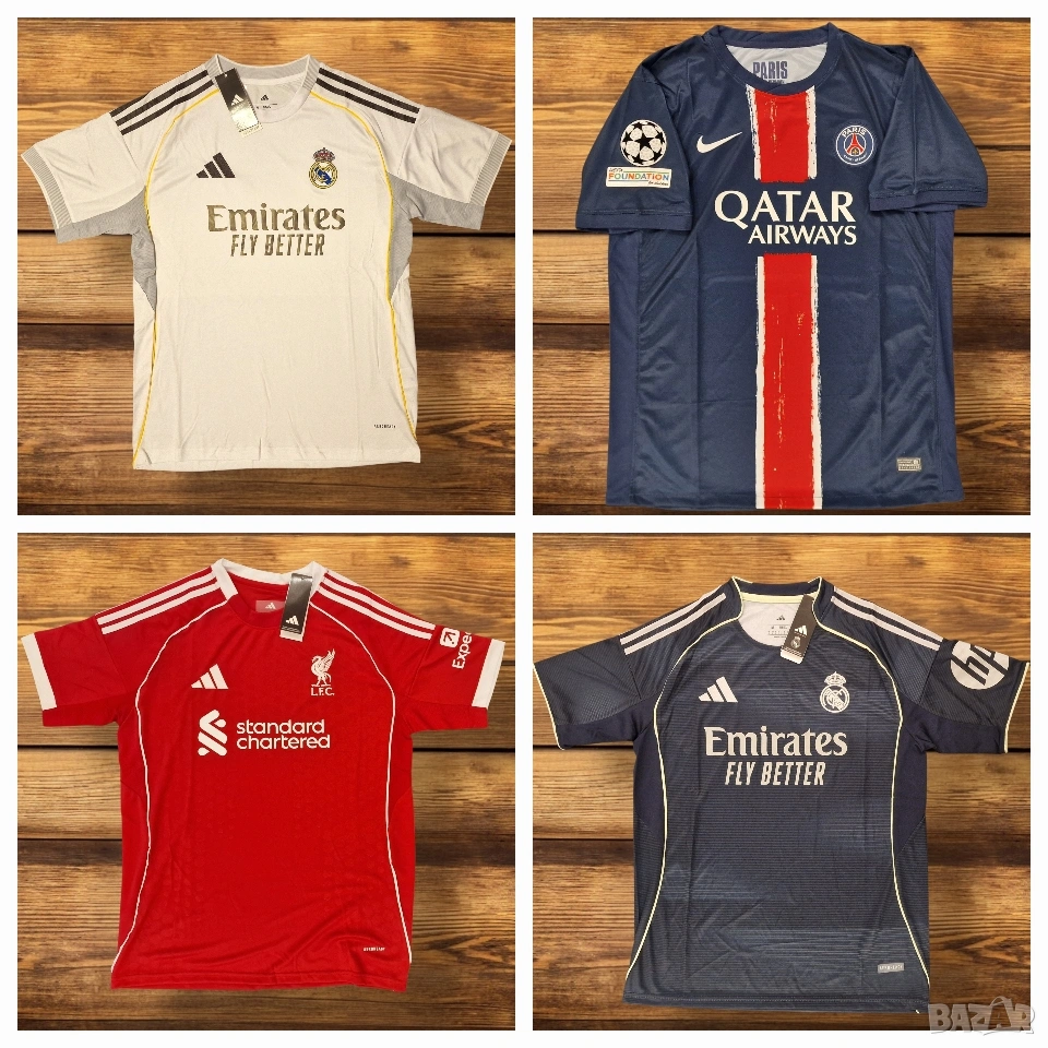 Футболни екипи 2025/26, снимка 1