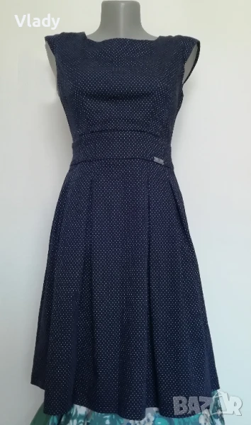 Елегантна дизайнерска рокля за лятото размер S, снимка 1