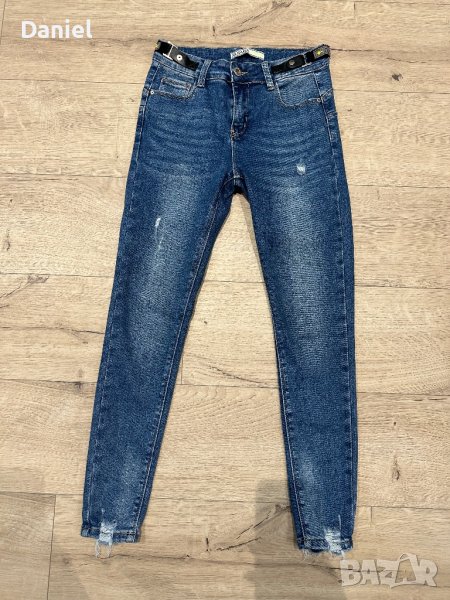 Сини дънки слим, снимка 1