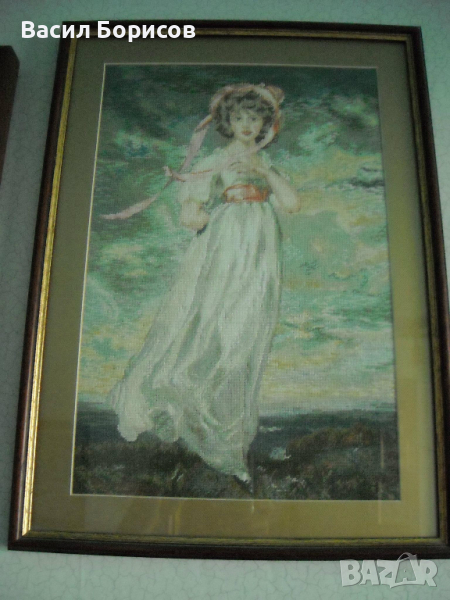 Гоблен "Момичето с воала" , снимка 1