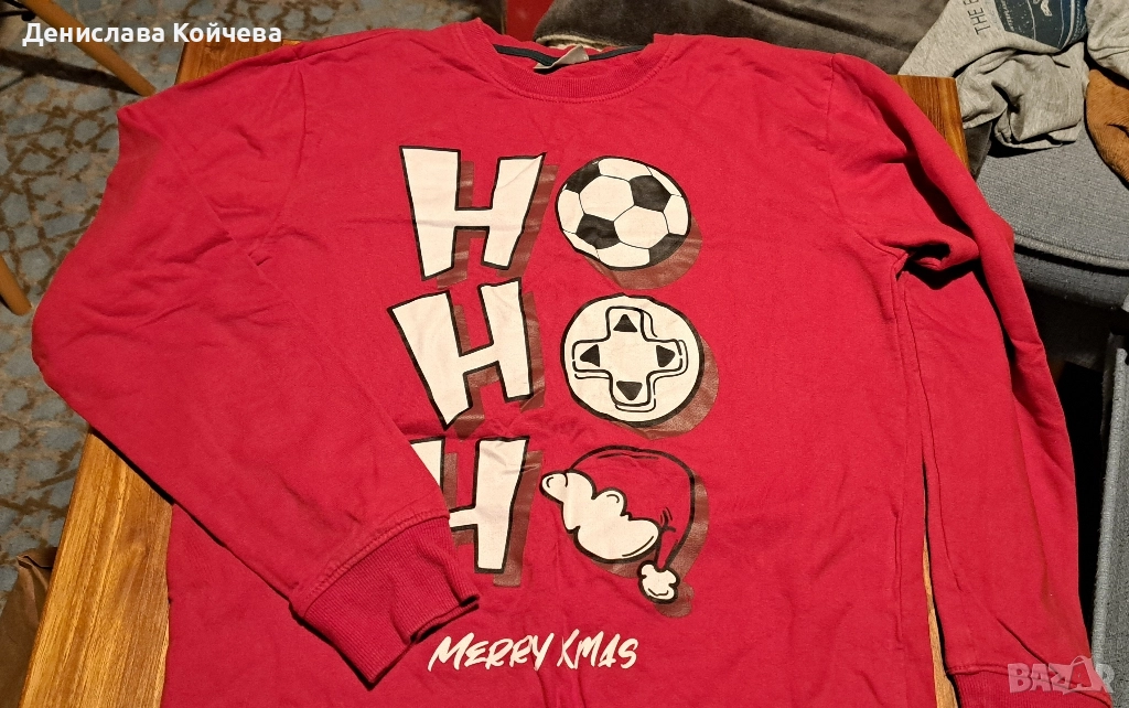 коледен суитчът 12-13 г., снимка 1