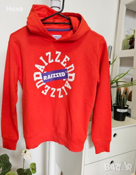 Суичър- худи Raizzed в червено, снимка 1