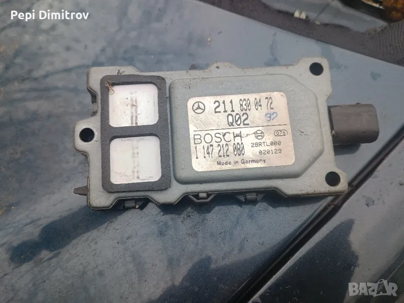 Сензор въздух за Mercedes S-Class, E-Class, 2005-2013г., 211 830 04 72, 2118300472, 1 147 212 080, 1, снимка 1