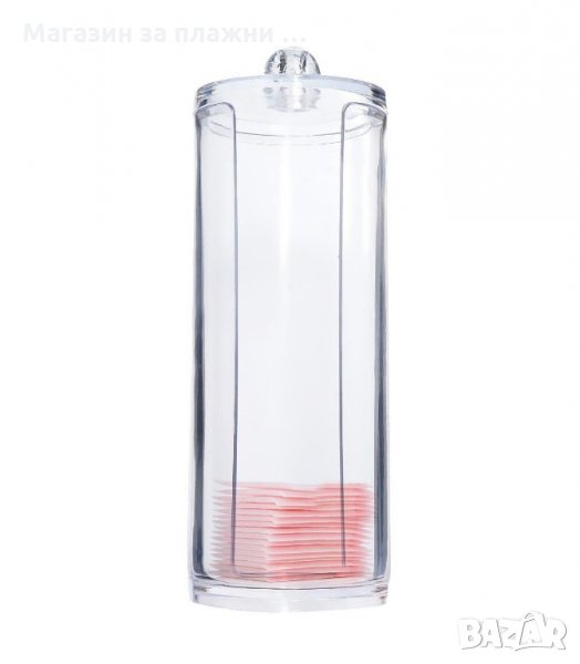 ОРГАНАЙЗЕР ПОСТАВКА ЗА ТАМПОНИ ЗА ГРИМ КУТИЯ ЗА ПОЧИСТВАЩИ ТАМПОНИ - код 1709, снимка 1