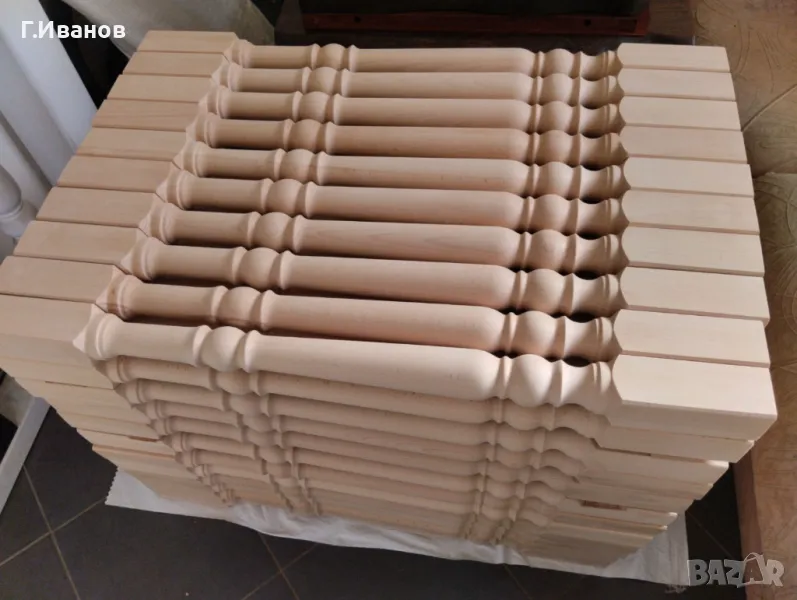 Балюстри за тераси и стълбища.Начални колони и ръкохватки, снимка 1