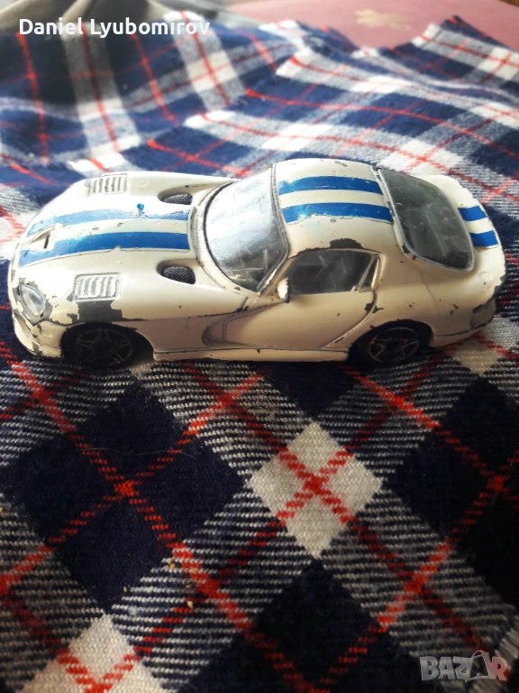 Метална количка' Додж Вайпър', снимка 1