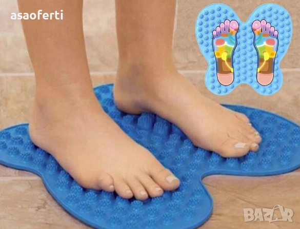 👣 Futzuki Рефлексологична Подложка – Масаж на Стъпалата и Облекчение на Болката, снимка 1