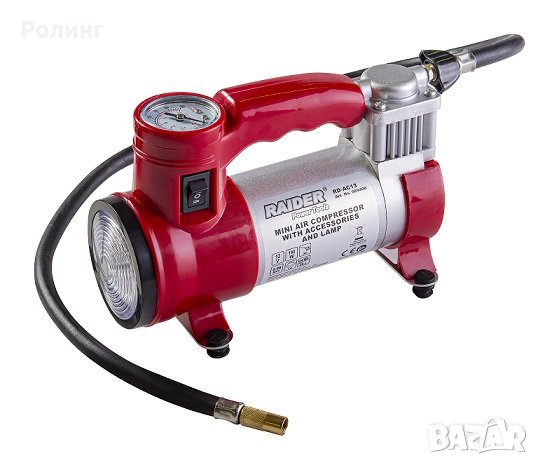 КОМПРЕСОР 12V DC МЕТАЛЕН 180W 35L/MIN RD-AC13/089408, снимка 1