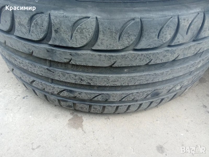  Продавам два броя гуми RIKEN 215/40/17, снимка 1