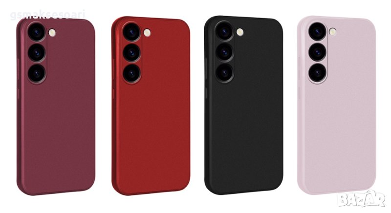 Samsung Galaxy S23 - Силиконов Кейс Гръб MATT, снимка 1