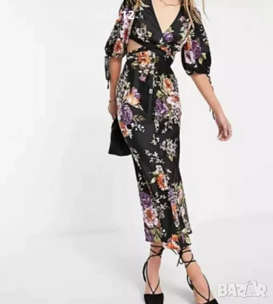 Asos цветна рокля, S-M размер, снимка 1