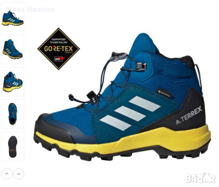 водоустойчиви маратонки ADIDAS - TERREX MID GTX GORE-TEX номер 38-38,5, снимка 1