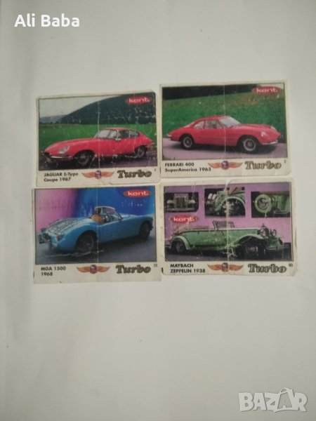 Лот Картинки от дъвки Turbo Classic 1-70 , снимка 1