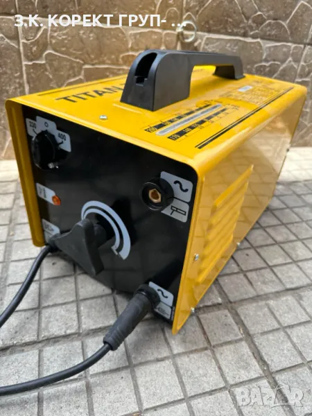 НОВ Електрожен Заваръчен апарат Deca TITAN 205E 4.4 kW, снимка 1