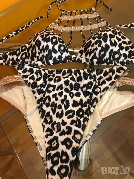 Страхотен леопардов бански костюм, снимка 1