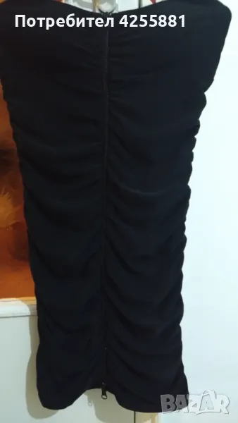 Черна стилна рокля , снимка 1