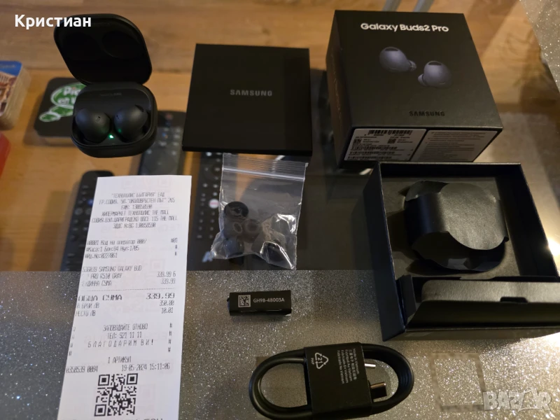 Samsung Galaxy Buds2 Pro с 10 месеца гаранция от Технополис, снимка 1