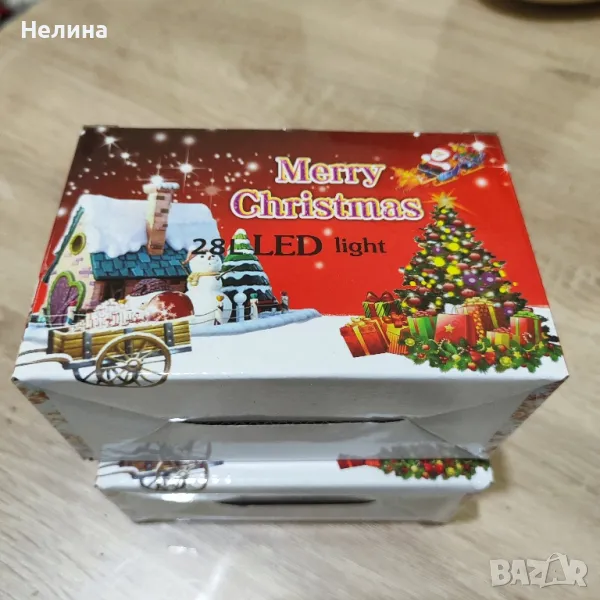 Коледни лампички - камбанки. , снимка 1