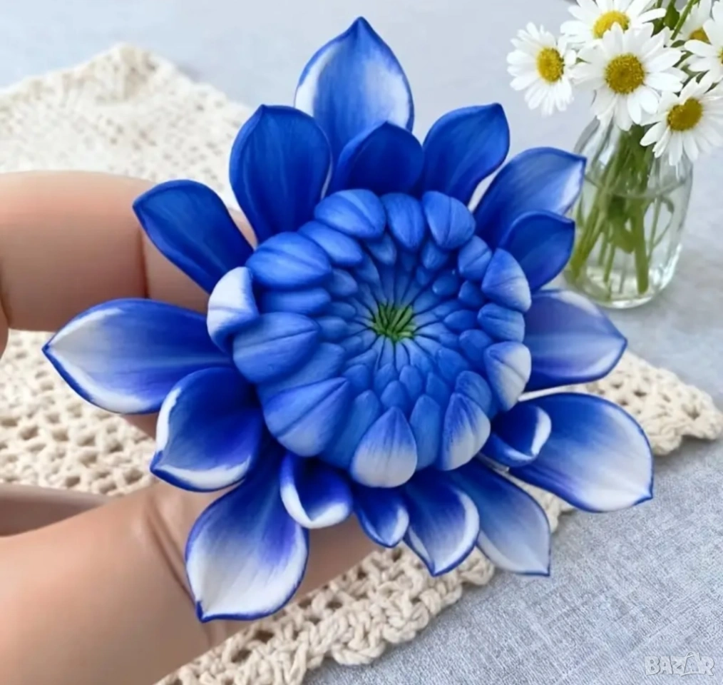 Молд цвете хризантема, снимка 1