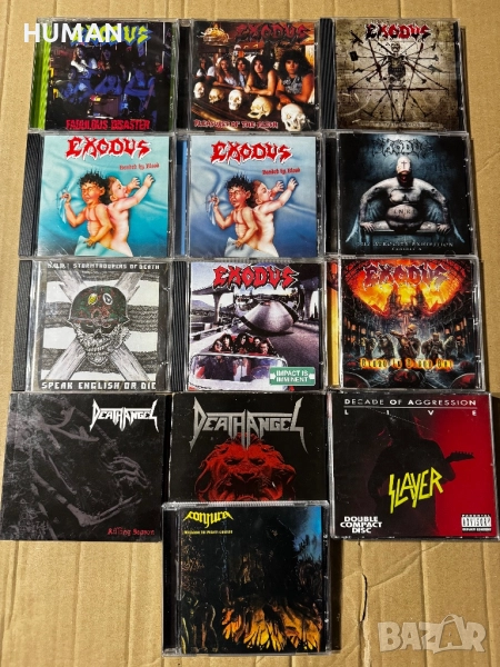 Exodus - Death Angel  - S.O.D. - Conjure, снимка 1