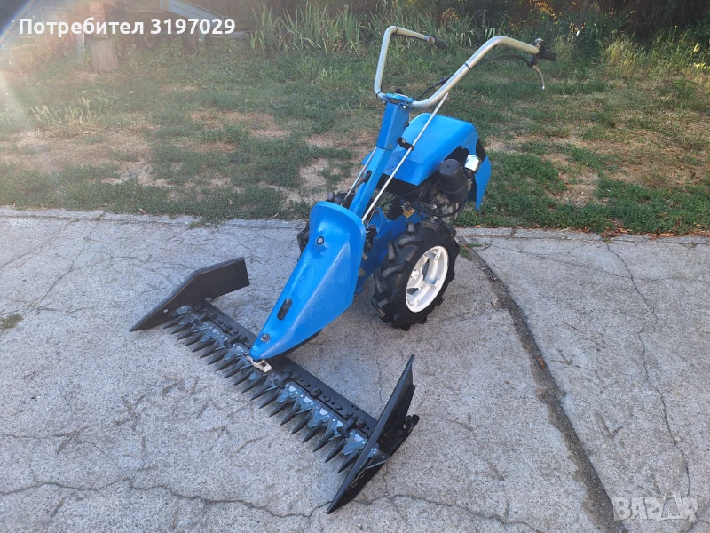 Палцова косачка BCS 730 10к.с.АСМЕ двуколка 115см косилен апарат, снимка 1