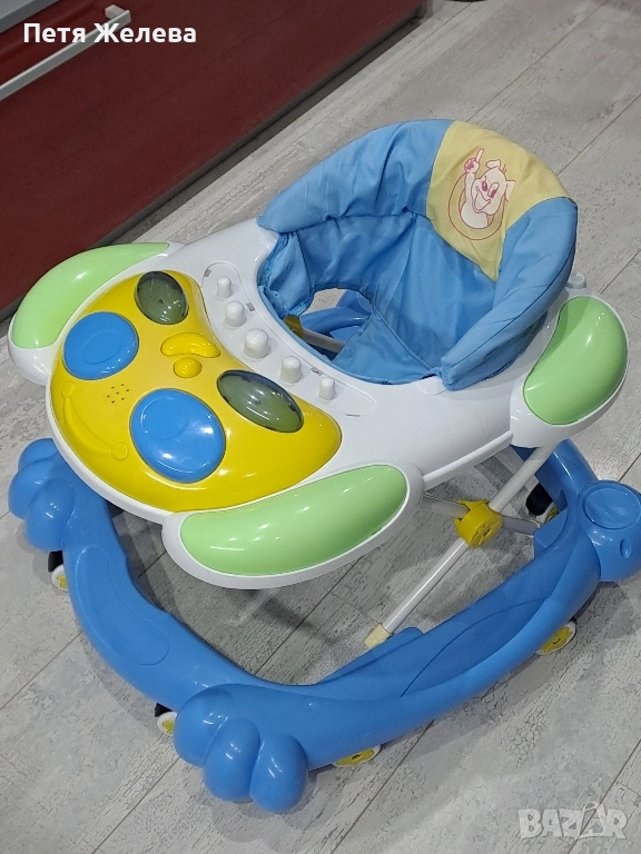 Детска регулируема проходилка с 8 колела, снимка 1