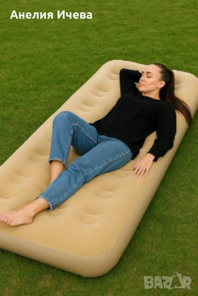 Надуваемо легло Leexssoy, снимка 1