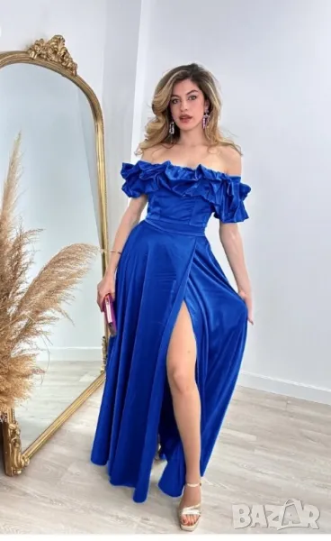 рокли с 3д цветя , снимка 1