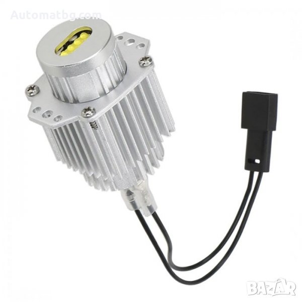 Ангелски очи Automat, Angel Eyes BMW E90, E91, 20W, 1600LM, 4 диода, 2бр, снимка 1