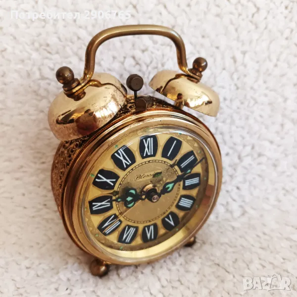 Часовник будилник BIESING Германия работещ, снимка 1