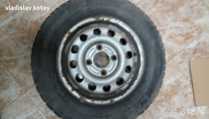 Зимни гуми  с джанти 13ки, снимка 1